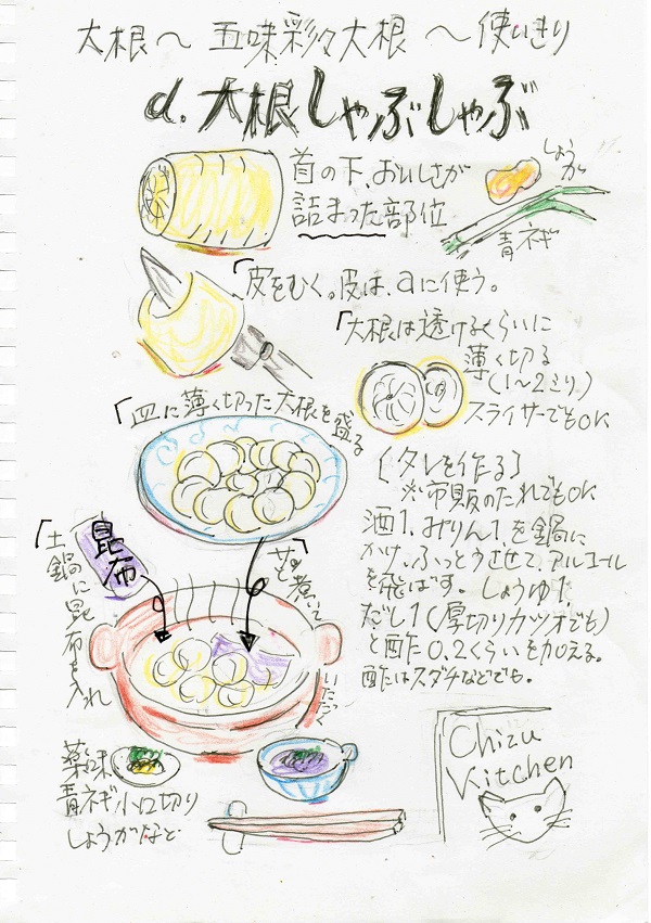 大根しゃぶしゃぶ